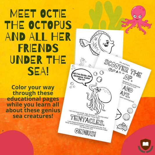 Under The Sea Coloring Book