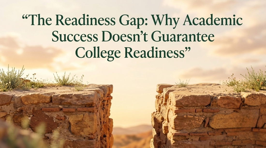 The Readiness Gap: Why Academic Success Doesn't Guarantee College Readiness