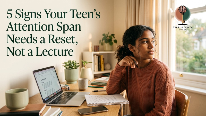 5 Signs Your Teen’s Attention Span Needs a Reset, Not a Lecture