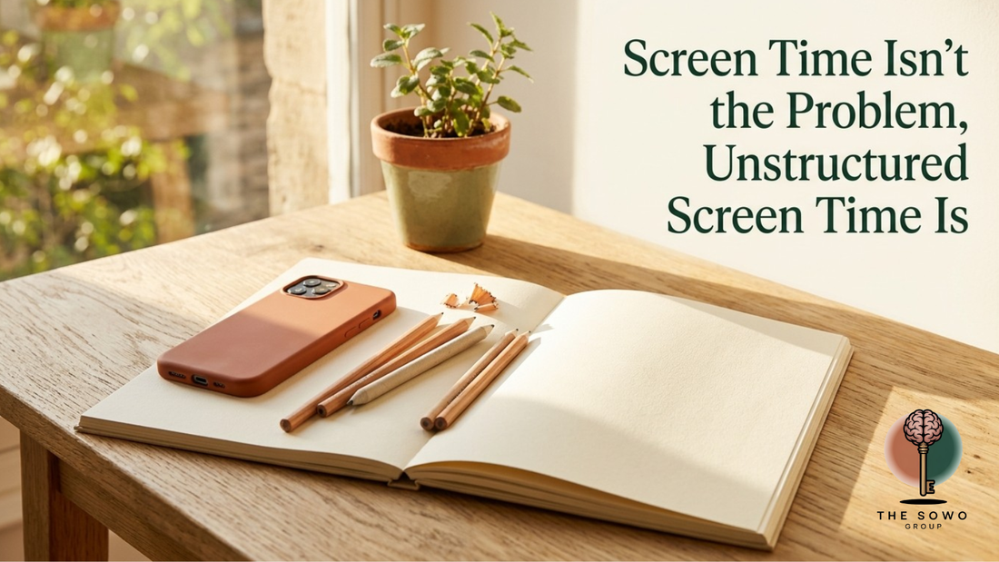 Screen Time Isn’t the Problem, Unstructured Screen Time Is