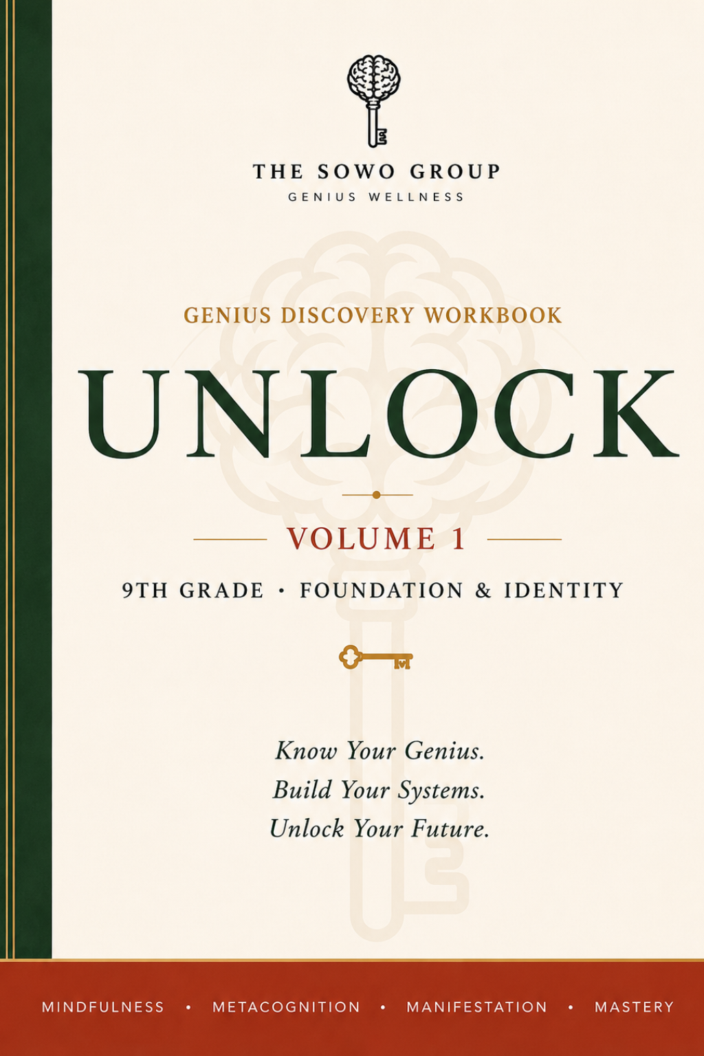 Genius Discovery Workbook Vol. 1: UNLOCK | 9th Grade