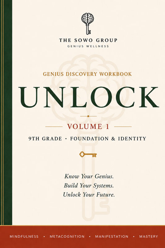 Genius Discovery Workbook Vol. 1: UNLOCK | 9th Grade