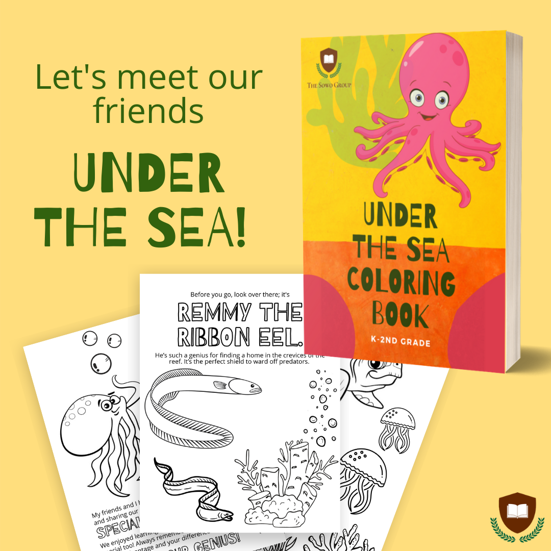Under The Sea Coloring Book